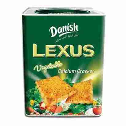 Danish Lexus Vegetable Calcium Crackers Biscuit Tin